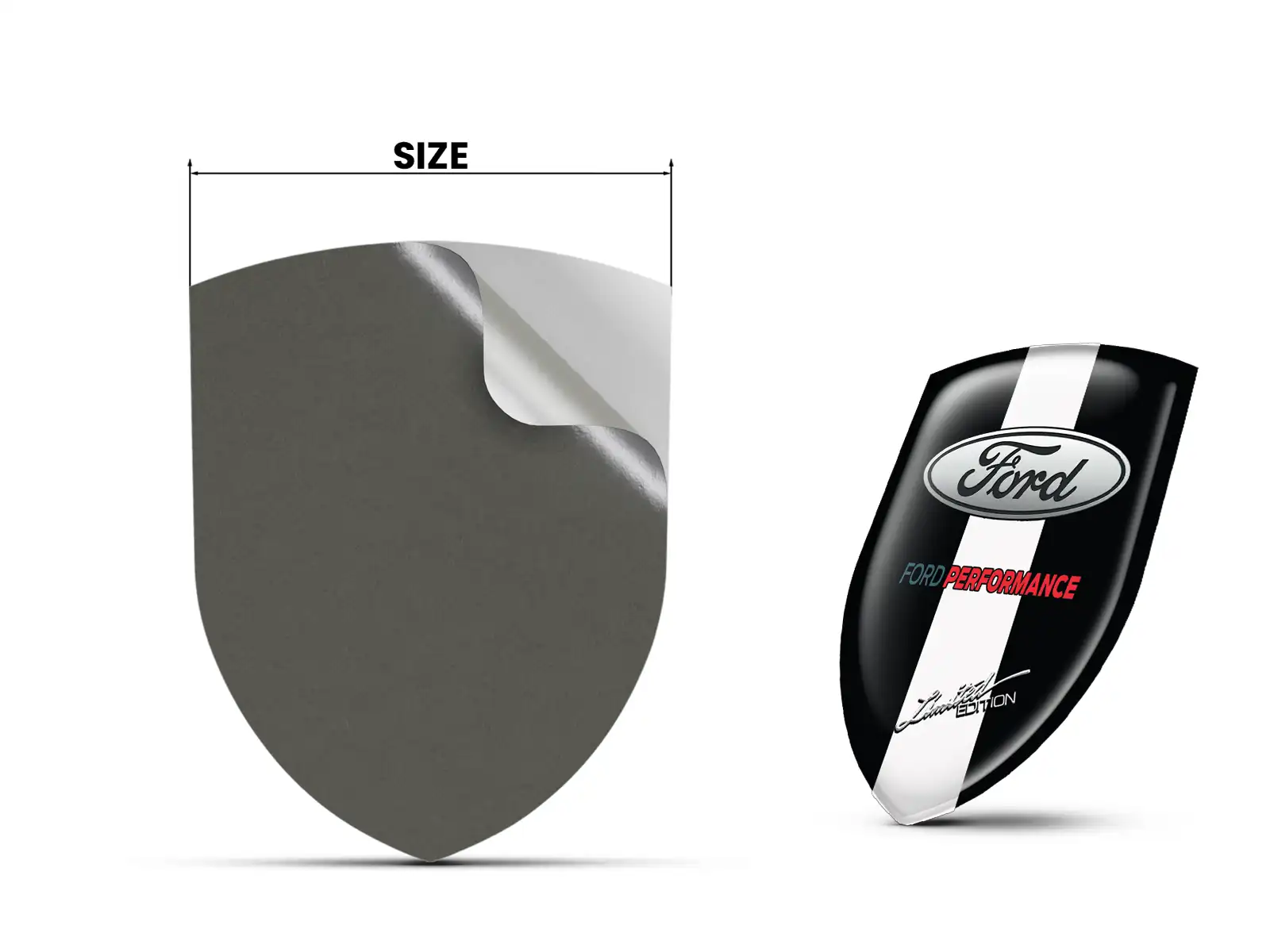 Ford Personalisierte Autosticker Stern Exklusiv Minimal